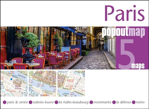 Popout Map Paris (Popout Maps)