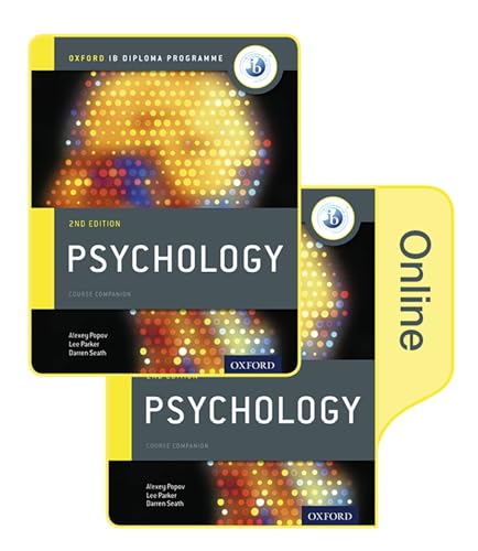 IB Psychology Print and Online Course Book Pack: Oxford IB Diploma Programme (IB individuals and societies psychology) von Oxford University Press, USA