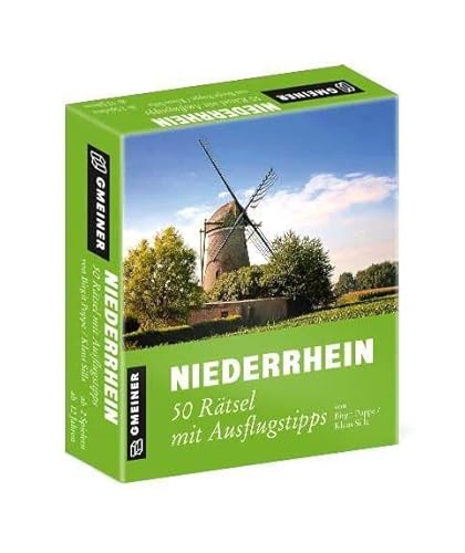 Niederrhein - 50 Rätsel mit Ausflugstipps (Kultur erleben im GMEINER-Verlag)