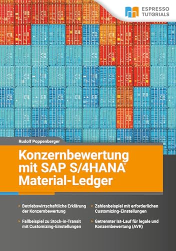 Konzernbewertung mit SAP S/4HANA Material-Ledger von Espresso Tutorials