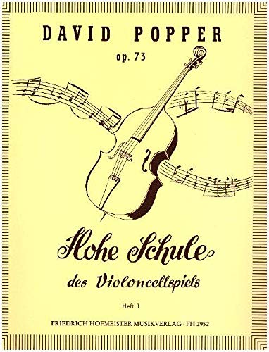 Hohe Schule des Violoncellspiels op. 73.Tl.1: 40 Etüden