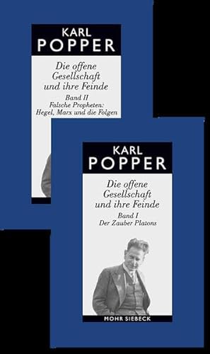 Die offene Gesellschaft und ihre Feinde. Band I und II: Band I: Der Zauber Platons und Band II: Falsche Propheten: Hegel, Marx und die Folgen -als Paket-