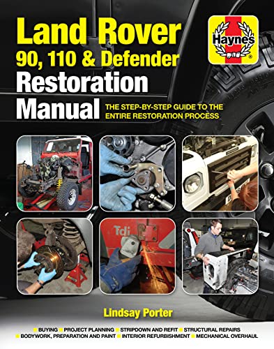 Haynes Land Rover 90, 110 & Defender Restoration Manual: The Step-by-Step Guide to the Entire Restoration Process von Haynes