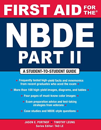 First Aid for the NBDE Part II von McGraw-Hill Education