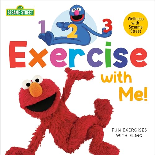 1 2 3 Exercise With Me!: Fun Exercises With Elmo (Sesame Street Board Books) von Random House Books for Young Readers