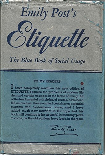 Etiquette by Emily Post von Global Books Trade