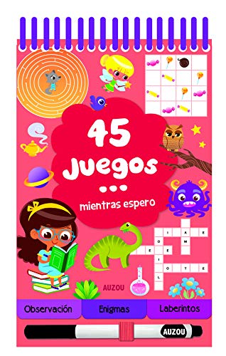 45 juegos... mientras espero von AUZOU