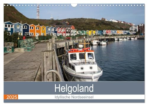 Helgoland - idyllische Nordseeinsel (Wandkalender 2025 DIN A3 quer), CALVENDO Monatskalender von CALVENDO