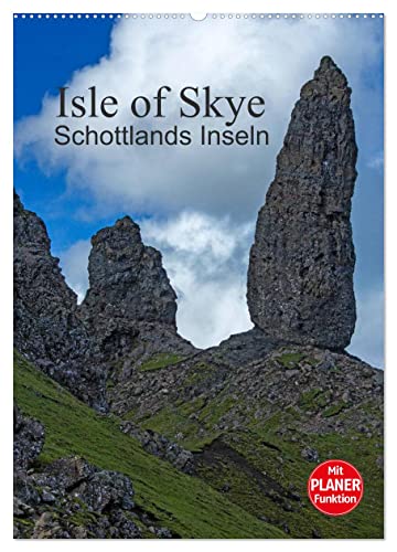 Isle of Skye - Schottlands Inseln - Familienplaner (Wandkalender 2025 DIN A2 hoch), CALVENDO Monatskalender von CALVENDO