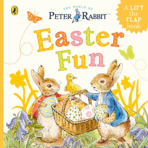 Peter Rabbit: Easter Fun: A lift-the-flap board book for toddlers von Warne