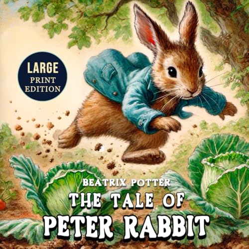 The Tale of Peter Rabbit (Large Print Edition): A heartwarming animal tale blending humor, adventure, and charming illustrations that has remained a childhood favorite for over a century von Independently published