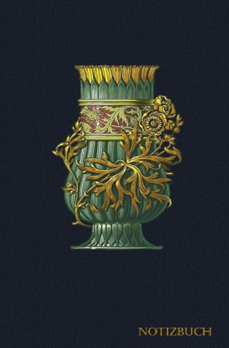 Notizbuch: Vase Klassik Motiv antik - 100 Seiten/ 14,5 x 19cm/ liniert/ 90g m2/ cremeweißes Papier von epubli
