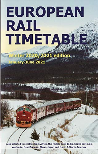 European Rail Timetable Winter 2020/2021 von European Rail Timetable Limited