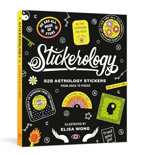 Stickerology: 928 Astrology Stickers from Aries to Pisces: Stickers for Journals, Water Bottles, Laptops, Planners, and More von RANDOM HOUSE USA INC