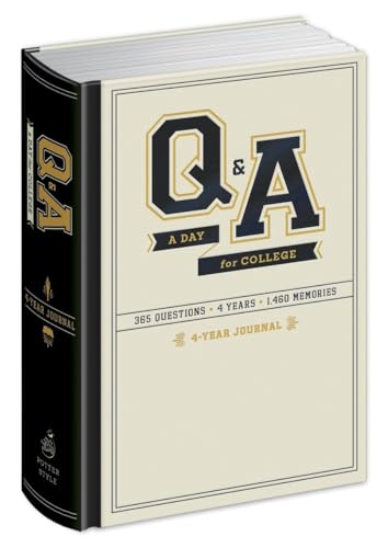 Q&A a Day for College: 4-Year Journal Q&A a Day for College: 4-Year Journal