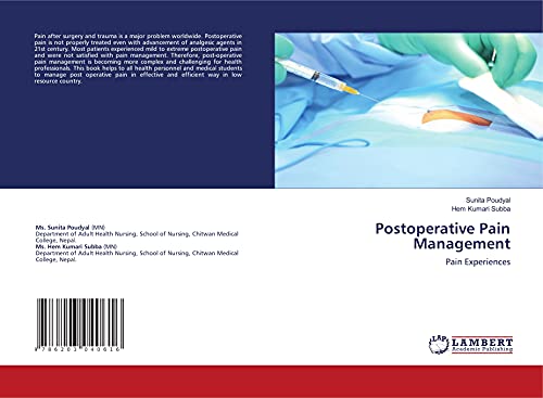 Postoperative Pain Management: Pain Experiences