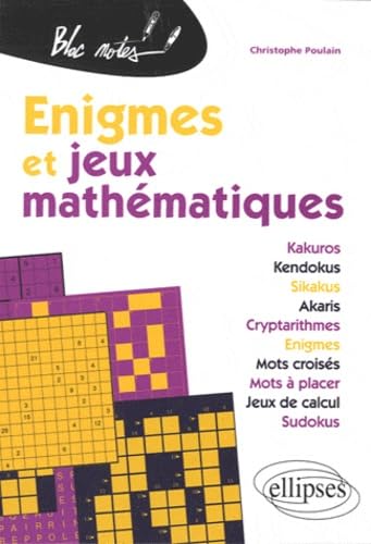 Enigmes et jeux mathématiques (Bloc-notes) von ELLIPSES