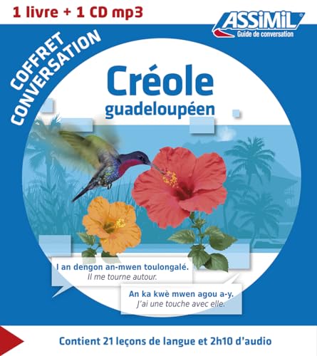 Coffret de Conversation Creole Guadelopeen (Guide + 1 CD MP3): Coffret conversation