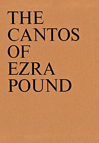 The Cantos of Ezra Pound (New Directions Books) von New Directions Publishing Corporation
