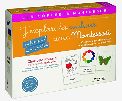 J'explore les couleurs (en français et en anglais) avec Montessori: 163 cartes pour développer le vocabulaire et la créativité von EYROLLES