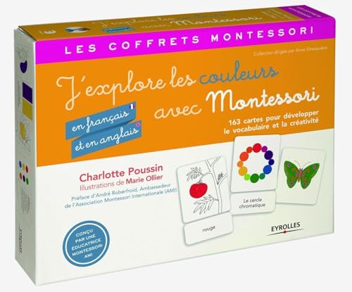 J'explore les couleurs (en français et en anglais) avec Montessori: 163 cartes pour développer le vocabulaire et la créativité von EYROLLES