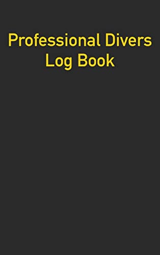 Professional Divers Log Book
