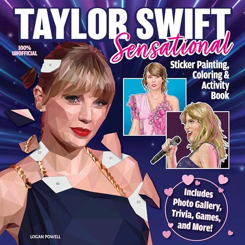 Taylor Swift Sensational Sticker Painting, Coloring & Activity Book von Design Originals