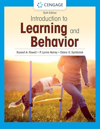 Introduction to Learning and Behavior Introduction to Learning and Behavior von Cengage Learning EMEA
