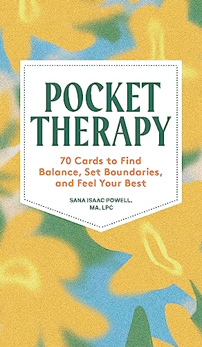 Pocket Therapy: 70 Cards to Find Balance, Set Boundaries, and Feel Your Best von Chronicle Books