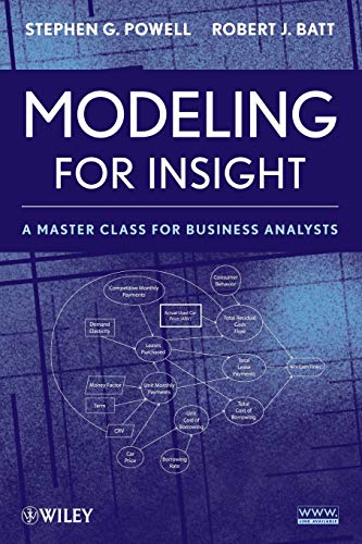Modeling for Insight: A Master Class for Business Analysts von Wiley