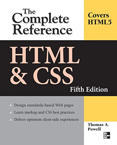HTML & CSS: The Complete Reference (Complete Reference Series)