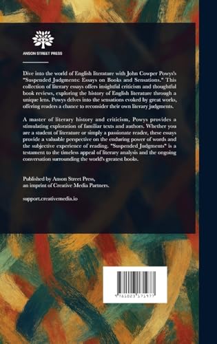Suspended Judgments von Anson Street Press