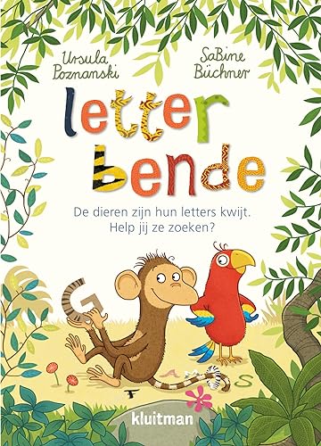 Letterbende: de dieren zijn hun letters kwijt. Help jij ze zoeken?