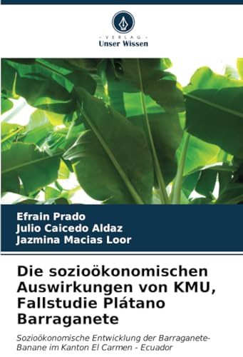 Die sozioökonomischen Auswirkungen von KMU, Fallstudie Plátano Barraganete: Sozioökonomische Entwicklung der Barraganete-Banane im Kanton El Carmen - Ecuador