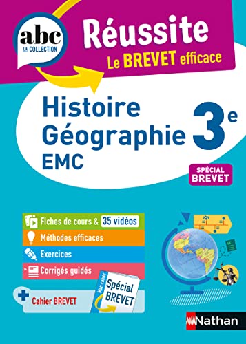 ABC Réussite Histoire-Géo Enseignement moral et civique 3e - Brevet 2023