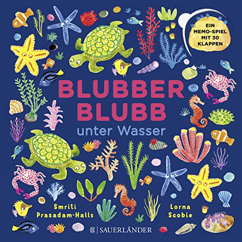 Blubber-Blubb unter Wasser: Ein Memospiel mit 30 Klappen Blubber-Blubb unter Wasser: Ein Memospiel mit 30 Klappen