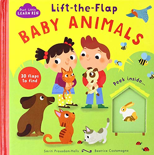 Lift-The-Flap Baby Animals (Start Little, Learn Big)