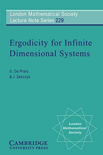 LMS: 229 Ergodicity Dimensionl Sys (London Mathematical Society Lecture Note Series) von Cambridge University Press