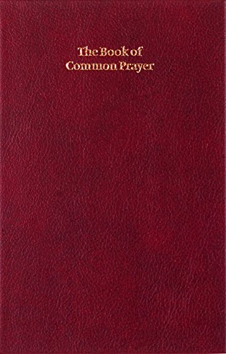 Book of Common Prayer Enlarged Edition 701B Burgundy