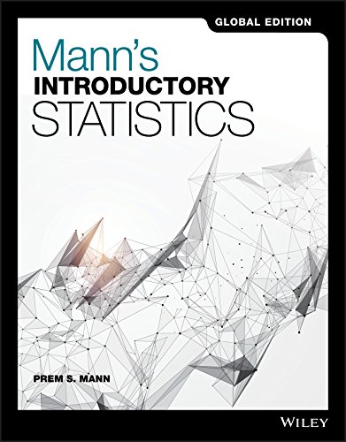 Mann's Introductory Statistics von John Wiley & Sons Inc