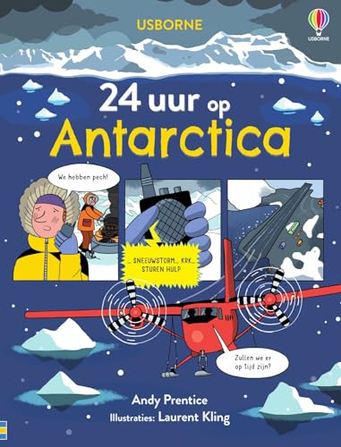 24 uur op Antarctica von Usborne Publishers