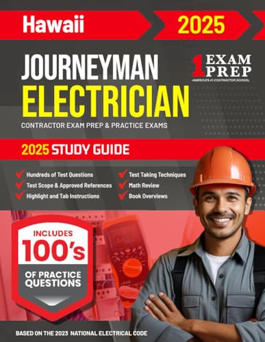 2025 Hawaii Journeyman Electrician Exam Prep and Study Guide: Contractor Exam Preparation & Practice Exams 2025 Hawaii Journeyman Electrician Exam Prep and Study Guide: Contractor Exam Preparation & Practice Exams von Independently published