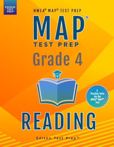 MAP Test Prep Grade 4 Reading: NWEA MAP Test Prep - Practice Tests MAP Test Prep Grade 4 Reading: NWEA MAP Test Prep - Practice Tests von Edison Test Prep