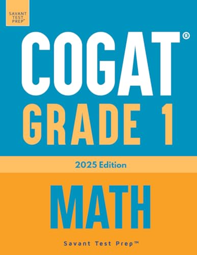 COGAT Grade 1 Math: 3 Practice Tests - Level 7 COGAT Grade 1 Math: 3 Practice Tests - Level 7 von Gateway Gifted Resources