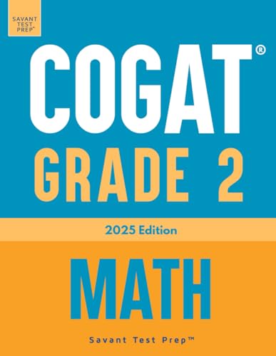 COGAT Grade 2 Math: Three Practice Tests - Level 8 COGAT Grade 2 Math: Three Practice Tests - Level 8 von Gateway Gifted Resources