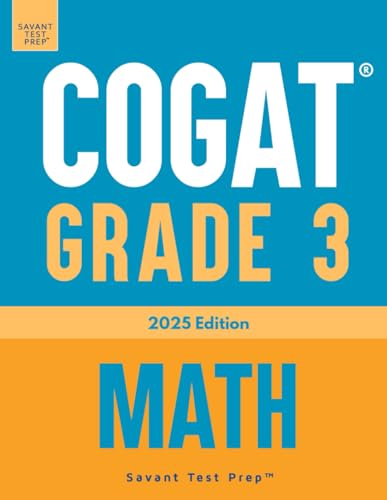 COGAT Grade 3 Math: Three Practice Tests - Level 9 COGAT Grade 3 Math: Three Practice Tests - Level 9 von Gateway Gifted Resources