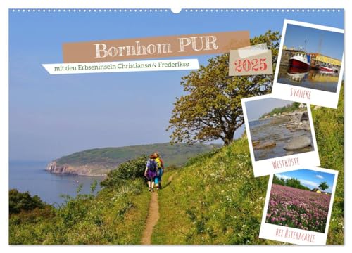 Bornholm Pur (Wandkalender 2025 DIN A2 quer), CALVENDO Monatskalender von CALVENDO