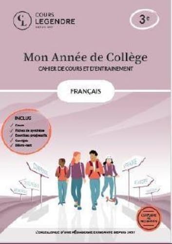 Mon année de collège - 3ème français-cahier de cours et d'entraînement: Cours – Fiches de synthèse – Exercices – Corrigés - Bilans-test ou Bilan-test ... ou pas Bilan-test et juste Sujets brevet Mon année de collège - 3ème français-cahier de cours et d'entraînement: Cours – Fiches de synthèse – Exercices – Corrigés - Bilans-test ou Bilan-test ... ou pas Bilan-test et juste Sujets brevet von EDICOLE