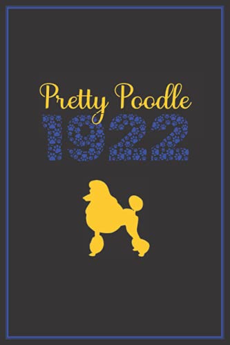 Sigma Gamma Rho Pretty Poodle Paws Journal: Blank Lined Diary Notebook for Women - SGRho Paraphernalia Gift for Big Little Soror Sister - Royal Blue and Gold Office Accessories for Bid Day Sigma Gamma Rho Pretty Poodle Paws Journal: Blank Lined Diary Notebook for Women - SGRho Paraphernalia Gift for Big Little Soror Sister - Royal Blue and Gold Office Accessories for Bid Day