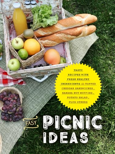 Easy Picnic Ideas: Tasty Recipes with Fresh Healthy Ingredients Like Topped Cheddar Sandwiches, Banana Nut Muffins, Potato Salad, Plus Others (Picnic Recipe Ideas) Easy Picnic Ideas: Tasty Recipes with Fresh Healthy Ingredients Like Topped Cheddar Sandwiches, Banana Nut Muffins, Potato Salad, Plus Others (Picnic Recipe Ideas) von Independently published